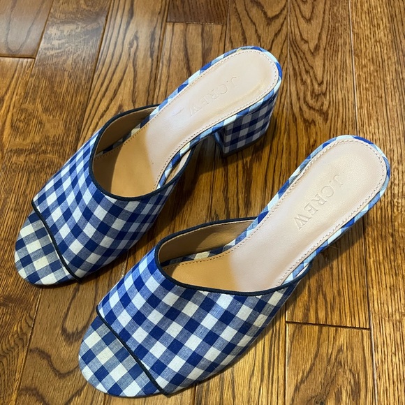 Jcrew gingham Slides - Picture 3 of 4